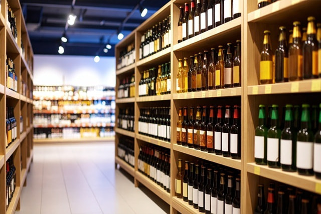 酒屋・リカーショップ開業のための酒類販売業免許申請を行政書士が代行するイメージ